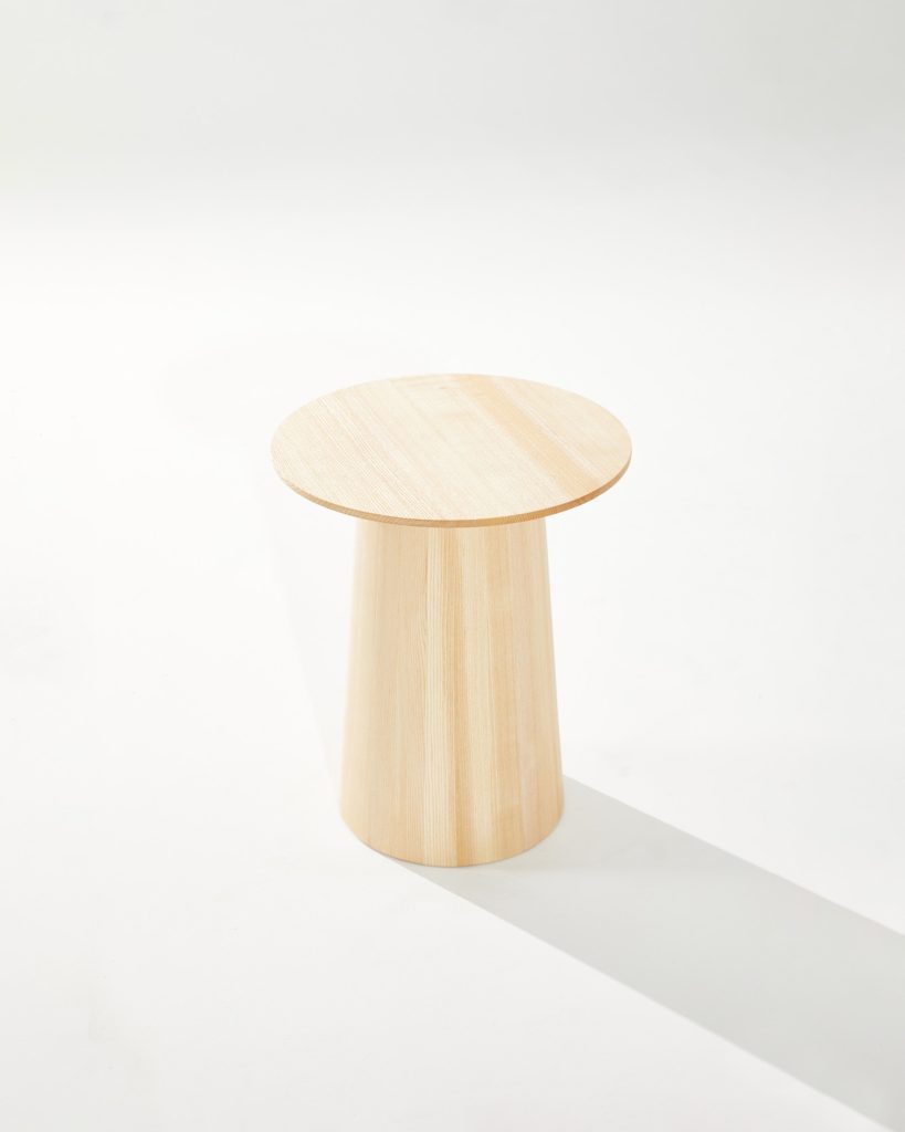 Heilig Objects MUSHROOM-PS Side Table ash