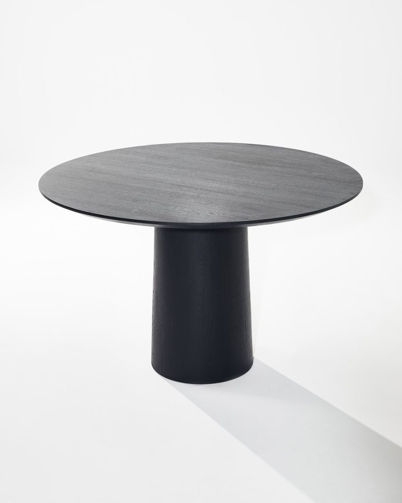 Heilig Objects MUSHROOM-FS dining table black oak