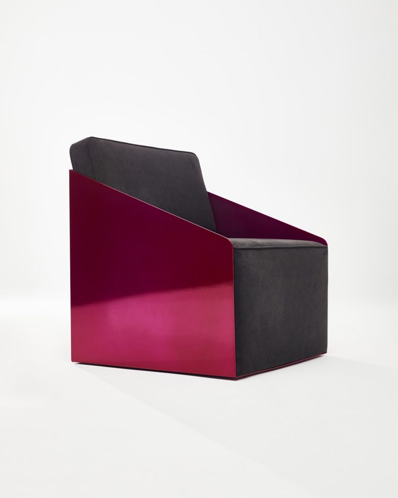 Heilig Objects LCCA Lounge Chair Pink