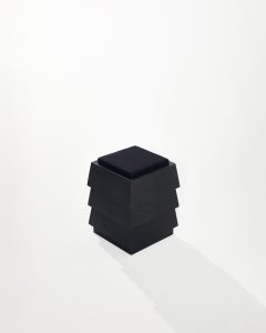 Heilig Objects Pagode Stool Black Oak