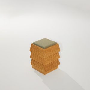 PAGODE Wahiba Stool by Heilig Objects