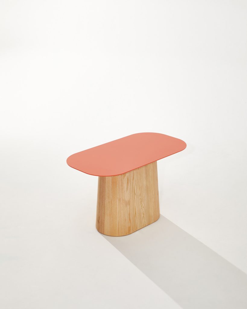 Heilig Objects PONTI Coffee Table Salmon Orange