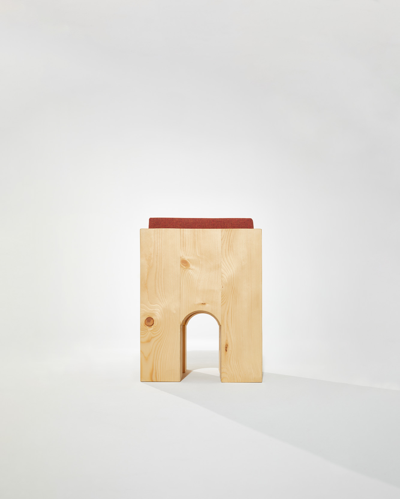 Heilig Objects ARC-F4 Stool Red