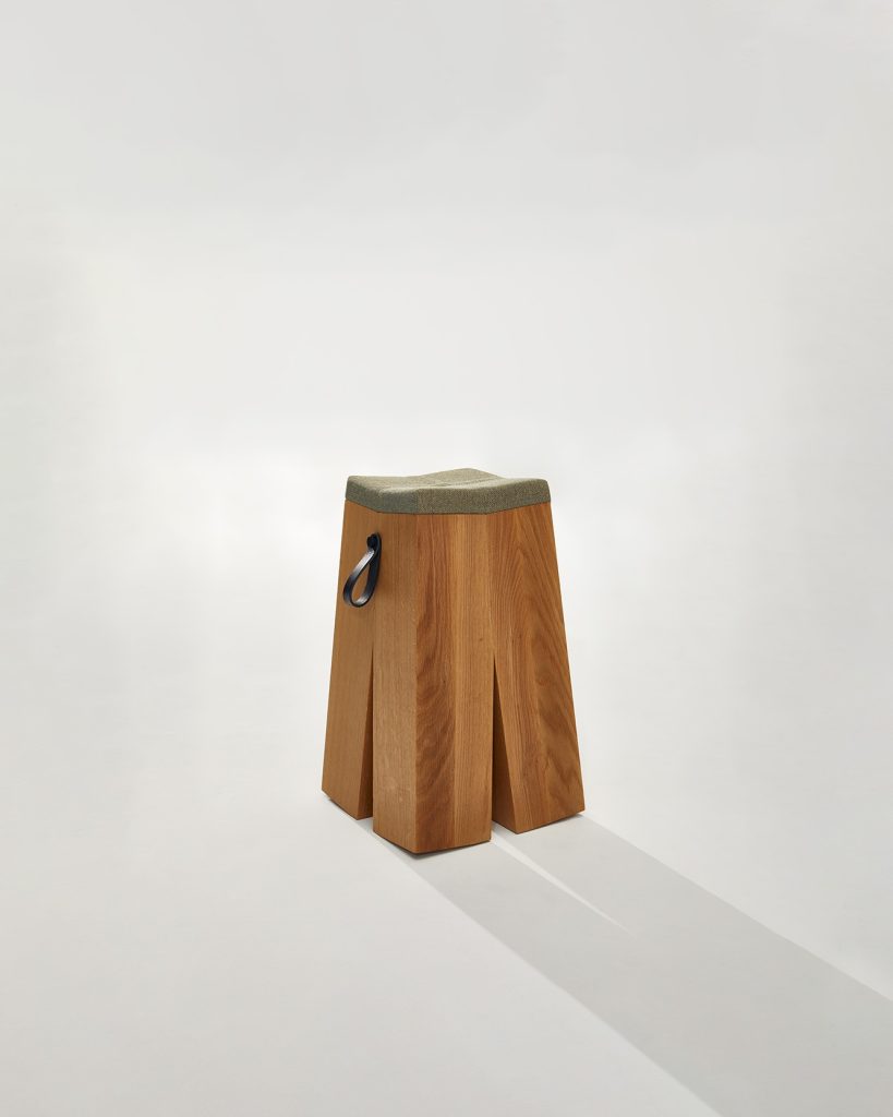 Heilig Objects Happens Stool Oak Green