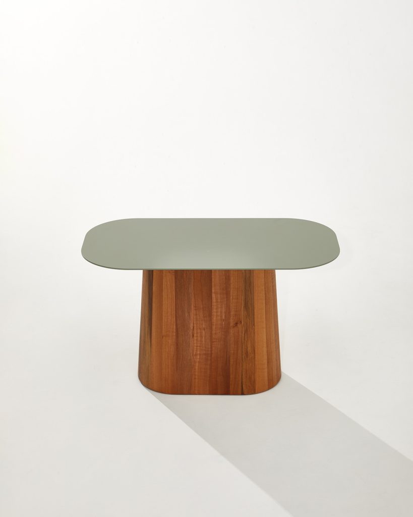 Heilig Objects PONTI Coffee Table Grey Walnut